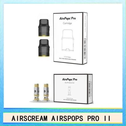 AIRSCREAM AIRSPOPS PRO II氣泡2代煙彈空倉霧化芯成品芯 - 空倉2入