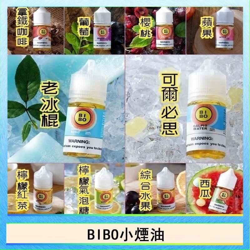 BIBO BIBO經典系列主機小煙油30ML