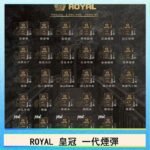ROYAL皇冠煙彈通用relx一代/ILIA/sp2s