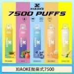 梟客XIAOKE一次性電子菸拋棄式7500口